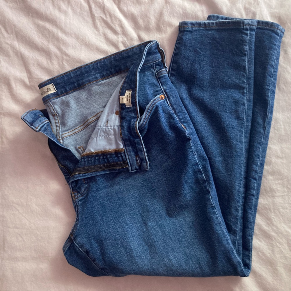 EUC | Madewell 9” Mid-Rise Skinny Jeans | 20W Classic Wash w/ Stretch